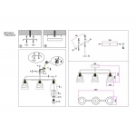 Потолочная люстра Ambrella light Traditional Modern TR303235