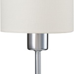 Настольная лампа Escada Denver 1109/1 Chrome/Beige