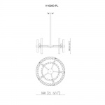 Подвесная люстра Moderli Crumbly V10260-PL