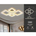 Потолочный светодиодный светильник Ambrella light Acrylica Ice FA1726