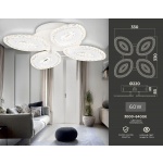 Потолочная светодиодная люстра Ambrella light Acrylica Original FA4012