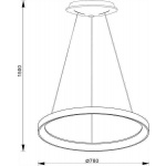 Подвесной светодиодный светильник Deko-Light Merope 342157