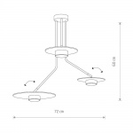 Подвесная люстра Nowodvorski Disk 7644