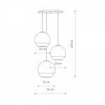 Подвесная люстра Nowodvorski Globe PLus 7607
