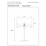 Настольная лампа Lucide Extravaganza Tusse 10509/81/66