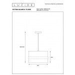 Подвесной светильник Lucide Extravaganza Tusse 10409/01/33