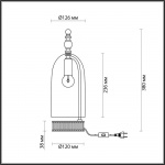 Настольная лампа Odeon Light Neo Bell 4892/1T