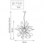 Подвесная люстра Lightstar Turbio 754266