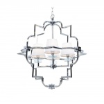 Подвесная люстра Lumina Deco Baltimore LDP 8020-4 CHR+WT