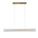 Подвесной светодиодный светильник Indigo Dualita 14018/1PL Brass V000088L