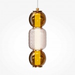Подвесной светодиодный светильник Maytoni Drop MOD273PL-L16G3K