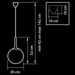 Подвесной светильник Lightstar Globo 813022