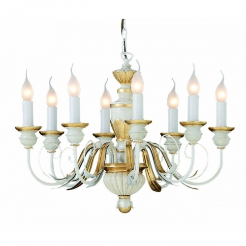 Подвесная люстра Ideal Lux Firenze Sp8 Bianco Antico 012872