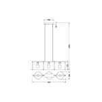 Подвесной светильник Vele Luce Cross VL5272P03