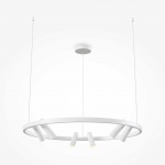 Подвесная светодиодная люстра Maytoni Satellite MOD102PL-L42WK