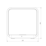 Настольная лампа Eurosvet Frame 80502/1 черный