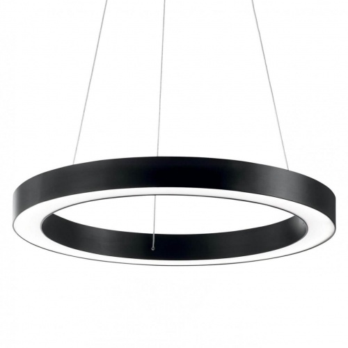 Подвесной светодиодный светильник Ideal Lux Oracle D70 Round Nero 222110