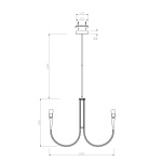Подвесная люстра Freya Branches FR5253PL-06N