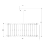 Потолочная люстра Bogates Castellie 361/5