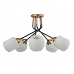 Потолочная люстра Escada Bond 2113/5P Copper/Black