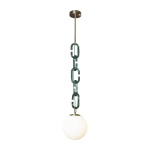 Подвесной светильник Loft IT Chain 10128P Green