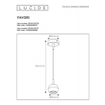 Подвесной светильник Lucide Favori 09434/01/31