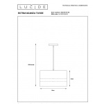 Подвесной светильник Lucide Extravaganza Tusse 10409/01/35