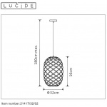 Подвесной светильник Lucide Wolfram 21417/32/30