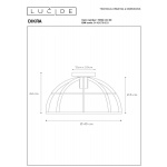 Потолочный светильник Lucide Dikra 76164/40/30