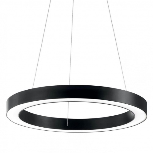 Подвесной светодиодный светильник Ideal Lux Oracle D50 Round Nero 222097