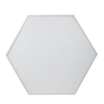 Подвесной светодиодный cветильник Geometria ЭРА Hexagon SPO-122-W-40K-066 66Вт 4000К белый Б0050552