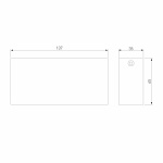 Потолочный светодиодный светильник Elektrostandard Block 25109/LED a066995