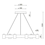 Подвесной светильник Vele Luce Octopus VL10152P06