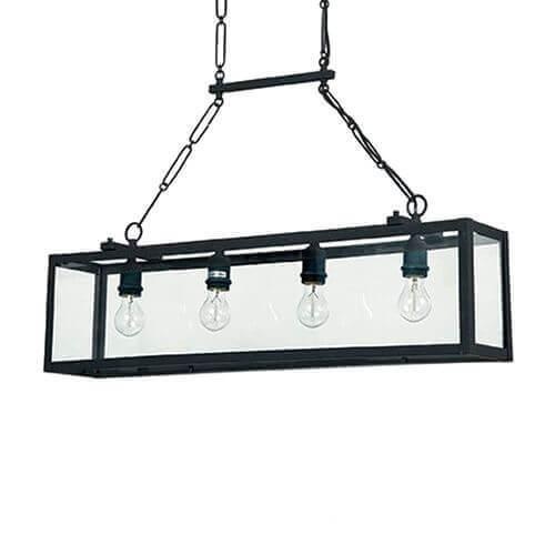 Подвесной светильник Ideal Lux Igor SP4 Nero 092942