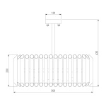 Потолочная люстра Bogates Castellie 461/5
