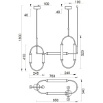 Подвесной светильник Vele Luce Capsula VL7294P03