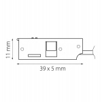 Питание боковое Lightstar Linea 506117