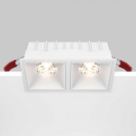 Встраиваемый светильник Maytoni Alfa LED DL043-02-15W3K-D-SQ-W