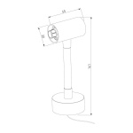 Стойка с вводом питания Elektrostandard Module System 85192/00 a066189