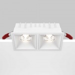 Встраиваемый светильник Maytoni Alfa LED DL043-02-15W4K-D-SQ-W