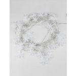 Светодиодная гирлянда Uniel снежинки 220V белый ULD-S0700-050/DTA White IP20 SNOWFLAKES-2 07935
