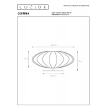 Настольная лампа Lucide Corina 03547/40/30