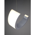 Подвесной светодиодный светильник Elvan PD-1203/1-12W-WW-Wh