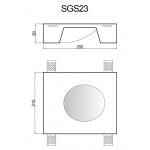 Встраиваемый светильник Artpole SGS23