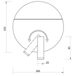 Подсветка Vele Luce Radar VL8292W21