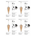 Каскадная люстра Vitaluce V1808-8/12+12+1