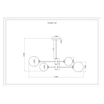 Подвесная люстра Moderli Molecule V10837-4P