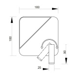 Подсветка Vele Luce Radar VL8291W11