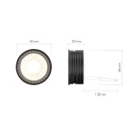 Светодиодный модуль Denkirs DK3000-7W-BK