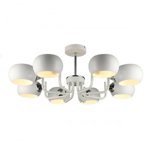 Потолочная люстра IMEX MD.4914-8-S WH+CH